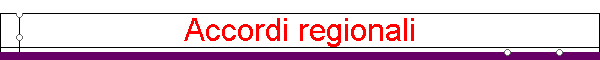 Accordi regionali